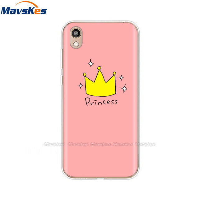 Huawei Honor 8S Case Soft Silicone TPU Phone Case Huawei Honor 8S 8 S KSE-LX9 KSE LX9 Honor8S Case Cute Protective Back Cover