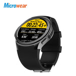 Microwear L1 Professional Sports Smart Watch Quad Core Smartwatch MTK2503 2G Wifi BT Call 0.2MP TF Card For Android IOS