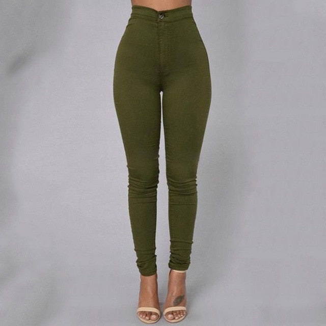 High Waist Slim Pencil Pants Women Stretch Skinny Pants Trousers Female Joggers Clothing Plus Size 3XL