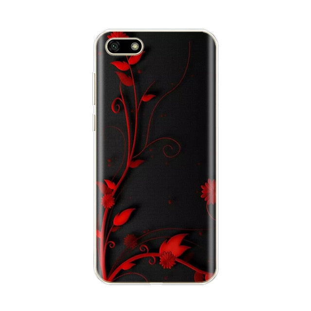 Silicone case For Huawei Honor 7A Case 5.45" inch Soft Phone Case for Huawei Honor 7 A DUA-L22 Russian Back Cover Coque bumper