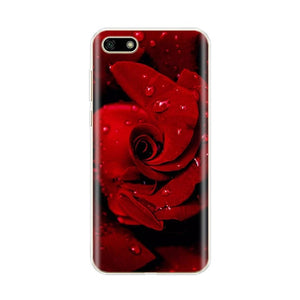 Silicone case For Huawei Honor 7A Case 5.45" inch Soft Phone Case for Huawei Honor 7 A DUA-L22 Russian Back Cover Coque bumper