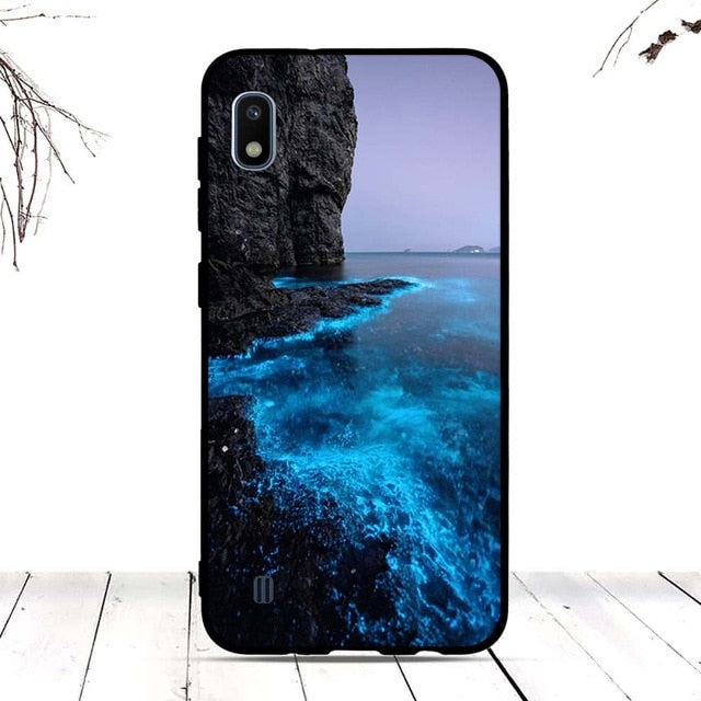 Luxury Case Cover For Samsung Galaxy A10 Cover Soft TPU Silicone Fundas Coque Capas For Samsung Galaxy A10 Case Shell Bumper