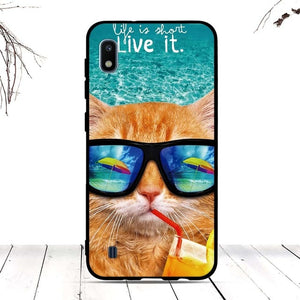 Luxury Case Cover For Samsung Galaxy A10 Cover Soft TPU Silicone Fundas Coque Capas For Samsung Galaxy A10 Case Shell Bumper