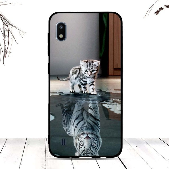 Luxury Case Cover For Samsung Galaxy A10 Cover Soft TPU Silicone Fundas Coque Capas For Samsung Galaxy A10 Case Shell Bumper