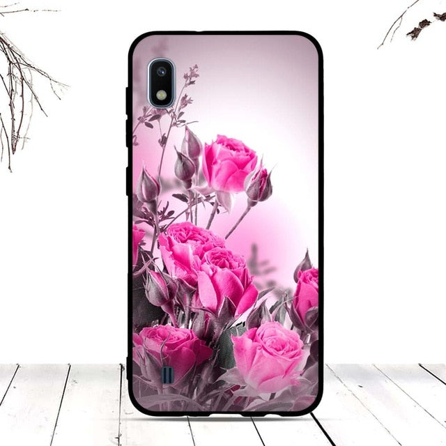 Luxury Case Cover For Samsung Galaxy A10 Cover Soft TPU Silicone Fundas Coque Capas For Samsung Galaxy A10 Case Shell Bumper