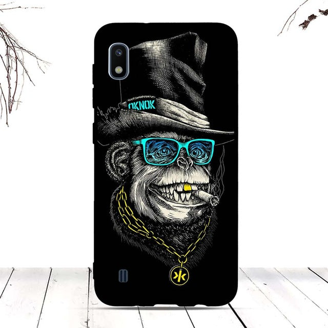 Luxury Case Cover For Samsung Galaxy A10 Cover Soft TPU Silicone Fundas Coque Capas For Samsung Galaxy A10 Case Shell Bumper