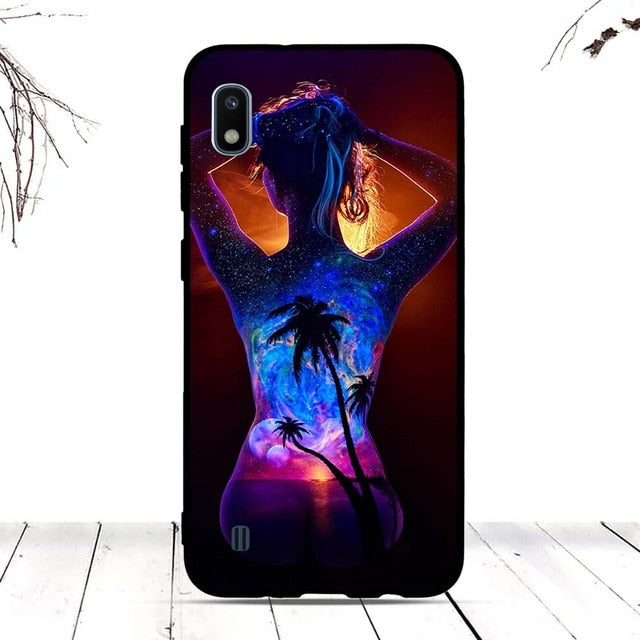 Luxury Case Cover For Samsung Galaxy A10 Cover Soft TPU Silicone Fundas Coque Capas For Samsung Galaxy A10 Case Shell Bumper