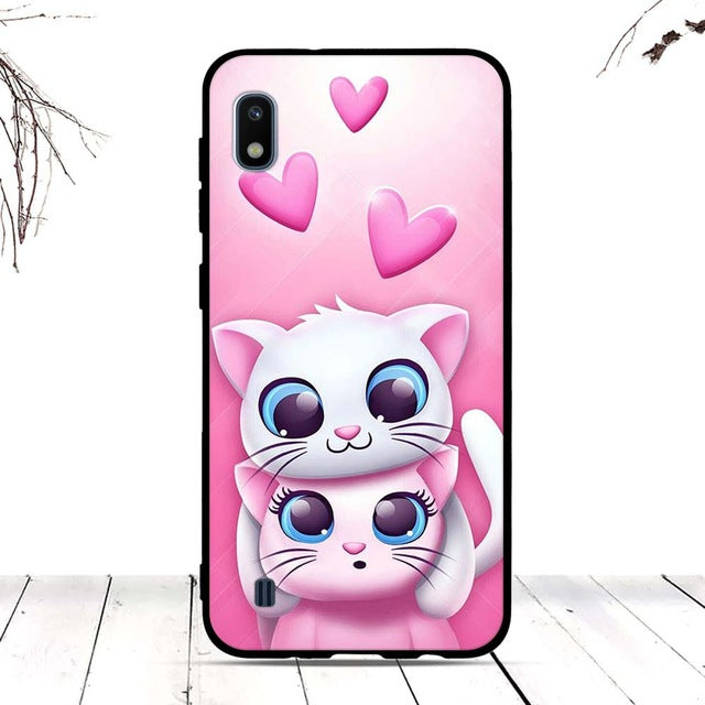 Luxury Case Cover For Samsung Galaxy A10 Cover Soft TPU Silicone Fundas Coque Capas For Samsung Galaxy A10 Case Shell Bumper