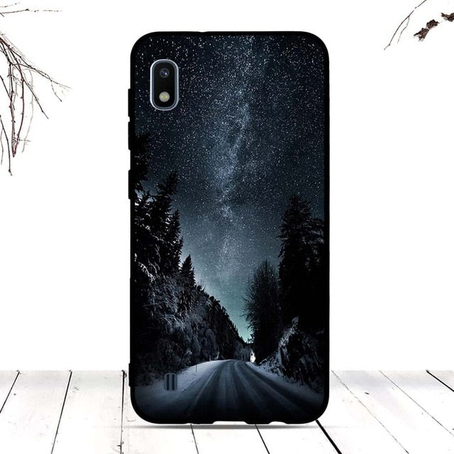 Luxury Case Cover For Samsung Galaxy A10 Cover Soft TPU Silicone Fundas Coque Capas For Samsung Galaxy A10 Case Shell Bumper