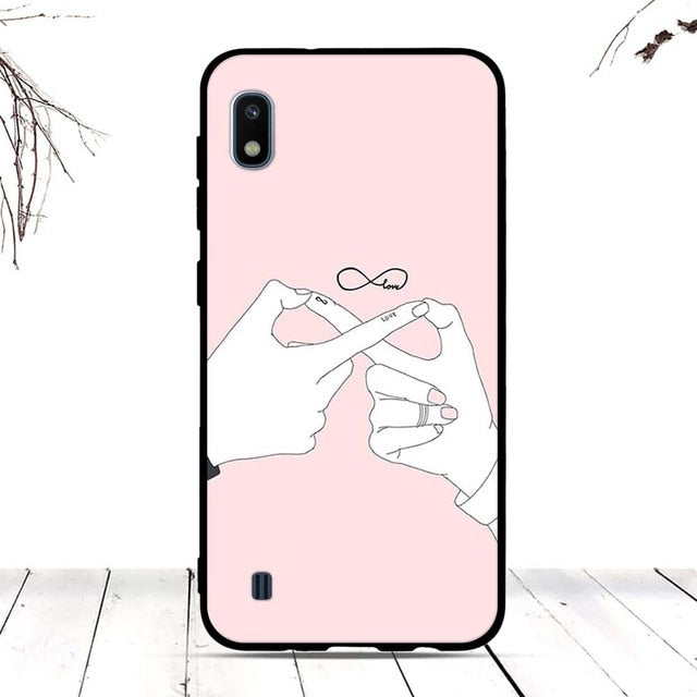 Luxury Case Cover For Samsung Galaxy A10 Cover Soft TPU Silicone Fundas Coque Capas For Samsung Galaxy A10 Case Shell Bumper