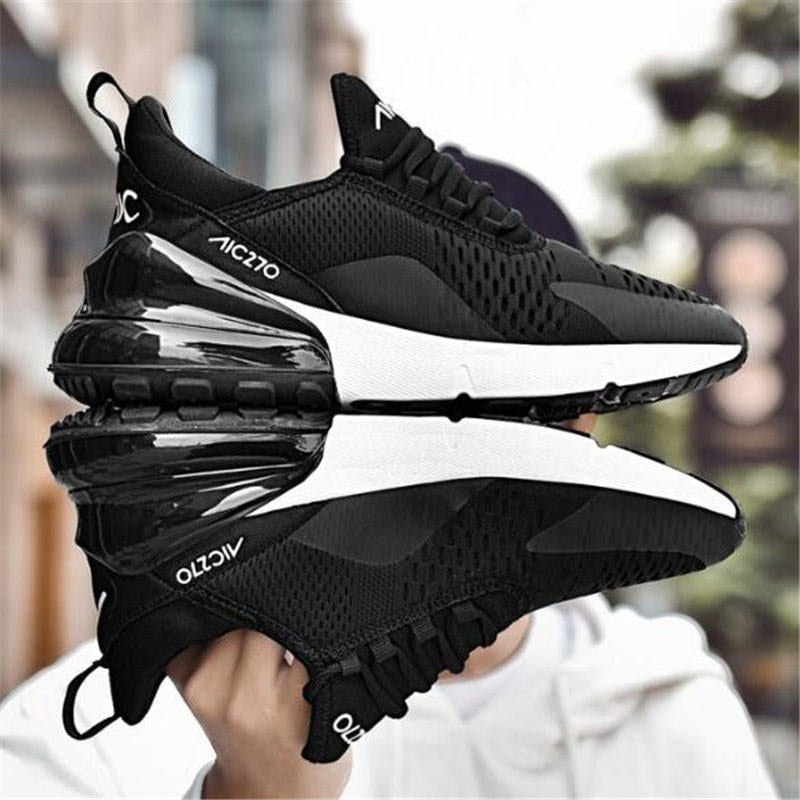 Men Sport Shoes 2019 Brand Running Shoes Breathable Men Women Zapatillas Hombre Deportiva 270 Air Cushion Male Trainer Sneakers