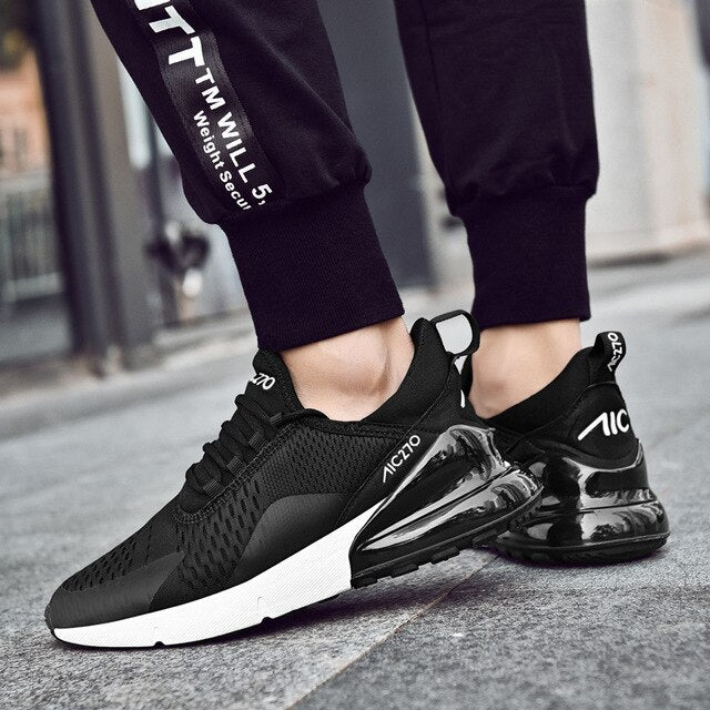 Men Sport Shoes 2019 Brand Running Shoes Breathable Men Women Zapatillas Hombre Deportiva 270 Air Cushion Male Trainer Sneakers