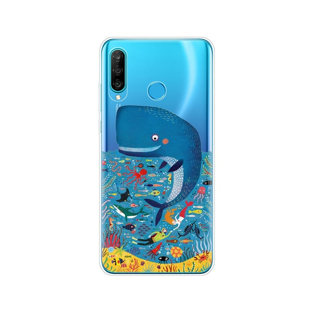 for honor 20 lite phone case on huawei honor 20 lite back cover bumper etui coque silicone tpu shockproof russian version