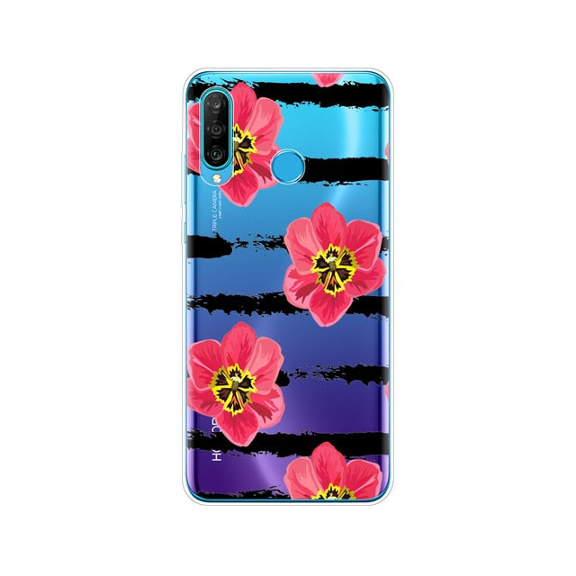 for honor 20 lite phone case on huawei honor 20 lite back cover bumper etui coque silicone tpu shockproof russian version