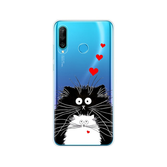 for honor 20 lite phone case on huawei honor 20 lite back cover bumper etui coque silicone tpu shockproof russian version