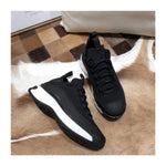 White Shoes Women Platform Sneakers Real Leather Fashion Brand Lady Chunky footware Female zapatos mujer Thick Bottom Chaussure