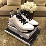 White Shoes Women Platform Sneakers Real Leather Fashion Brand Lady Chunky footware Female zapatos mujer Thick Bottom Chaussure