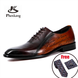 Men leather shoes business dress suit shoes, genuine leather black laces wedding mens shoes