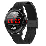 L9 Men Smart Watch ECG+PPG Heart Rate Blood Pressure Oxygen Tracker Bluetooth Watch IP68 Waterproof Business Smartwatch VS L5