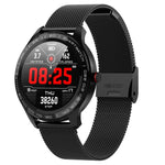 L9 Men Smart Watch ECG+PPG Heart Rate Blood Pressure Oxygen Tracker Bluetooth Watch IP68 Waterproof Business Smartwatch VS L5