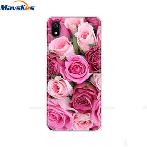 Redmi 7A Soft Silicone Phone Case For Xiaomi Redmi 7 7A Case On For Xiomi Redmi 7A Cover Cute TPU Back Cover For Redmi7A Coque