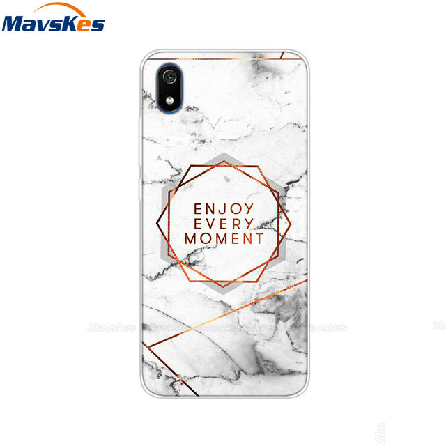 Redmi 7A Soft Silicone Phone Case For Xiaomi Redmi 7 7A Case On For Xiomi Redmi 7A Cover Cute TPU Back Cover For Redmi7A Coque