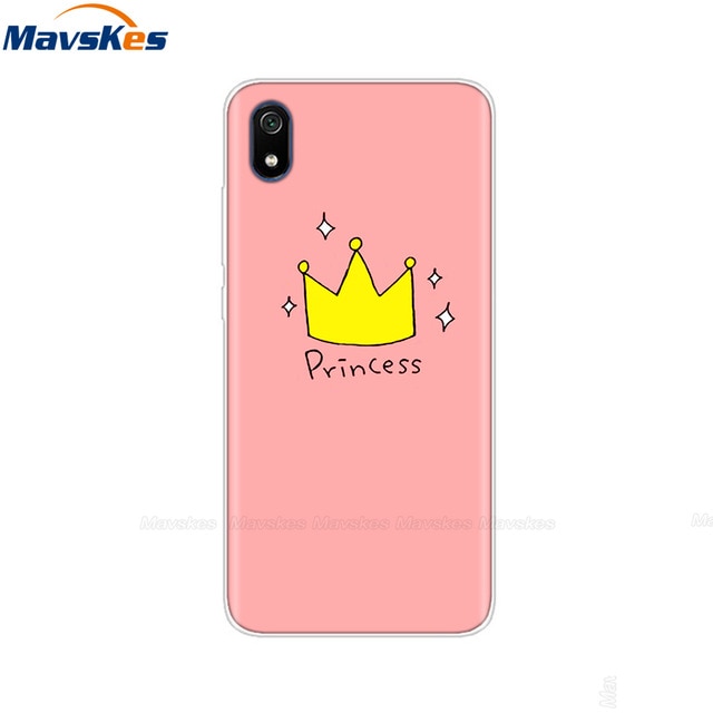 Redmi 7A Soft Silicone Phone Case For Xiaomi Redmi 7 7A Case On For Xiomi Redmi 7A Cover Cute TPU Back Cover For Redmi7A Coque