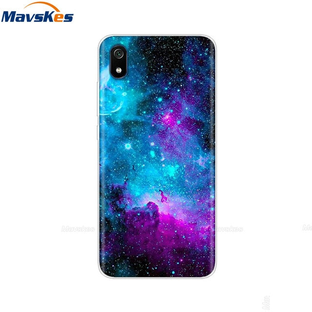 Redmi 7A Soft Silicone Phone Case For Xiaomi Redmi 7 7A Case On For Xiomi Redmi 7A Cover Cute TPU Back Cover For Redmi7A Coque