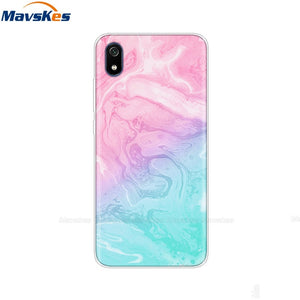 Redmi 7A Soft Silicone Phone Case For Xiaomi Redmi 7 7A Case On For Xiomi Redmi 7A Cover Cute TPU Back Cover For Redmi7A Coque