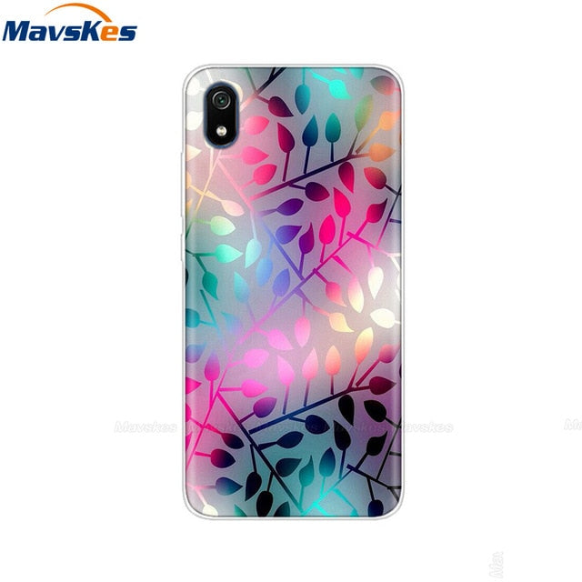 Redmi 7A Soft Silicone Phone Case For Xiaomi Redmi 7 7A Case On For Xiomi Redmi 7A Cover Cute TPU Back Cover For Redmi7A Coque