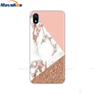 Redmi 7A Soft Silicone Phone Case For Xiaomi Redmi 7 7A Case On For Xiomi Redmi 7A Cover Cute TPU Back Cover For Redmi7A Coque