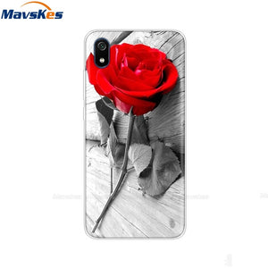 Redmi 7A Soft Silicone Phone Case For Xiaomi Redmi 7 7A Case On For Xiomi Redmi 7A Cover Cute TPU Back Cover For Redmi7A Coque