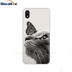 Redmi 7A Soft Silicone Phone Case For Xiaomi Redmi 7 7A Case On For Xiomi Redmi 7A Cover Cute TPU Back Cover For Redmi7A Coque