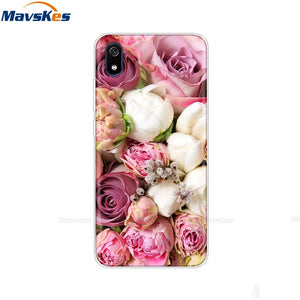 Redmi 7A Soft Silicone Phone Case For Xiaomi Redmi 7 7A Case On For Xiomi Redmi 7A Cover Cute TPU Back Cover For Redmi7A Coque