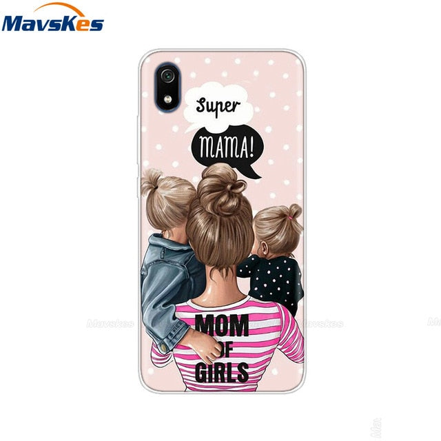 Redmi 7A Soft Silicone Phone Case For Xiaomi Redmi 7 7A Case On For Xiomi Redmi 7A Cover Cute TPU Back Cover For Redmi7A Coque