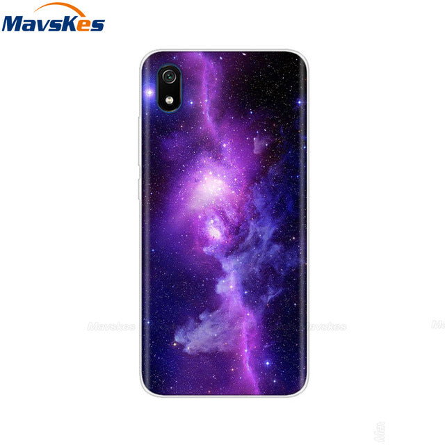 Redmi 7A Soft Silicone Phone Case For Xiaomi Redmi 7 7A Case On For Xiomi Redmi 7A Cover Cute TPU Back Cover For Redmi7A Coque