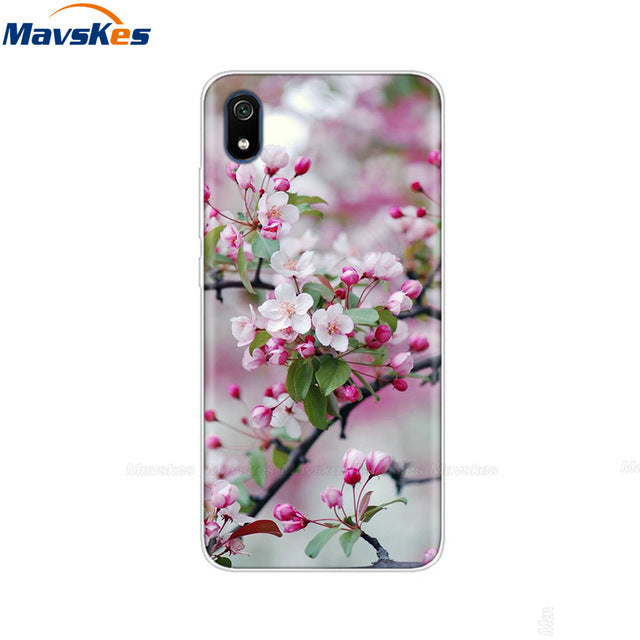 Redmi 7A Soft Silicone Phone Case For Xiaomi Redmi 7 7A Case On For Xiomi Redmi 7A Cover Cute TPU Back Cover For Redmi7A Coque