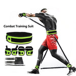 Professional Fighting Training Belt Men Women Resistance Belt Rope Fitness Exercise Elastic Bands Gym Workout Boxing Equipment