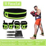 Professional Fighting Training Belt Men Women Resistance Belt Rope Fitness Exercise Elastic Bands Gym Workout Boxing Equipment