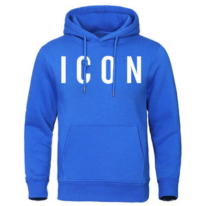 Icon Print Mens Hoodies 2019 Autumn Winter Sweatshirt Hot Sale Fashion Hoodie Casual hip hop Sweatshirt Autumn New Men Tracksuit