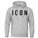 Icon Print Mens Hoodies 2019 Autumn Winter Sweatshirt Hot Sale Fashion Hoodie Casual hip hop Sweatshirt Autumn New Men Tracksuit