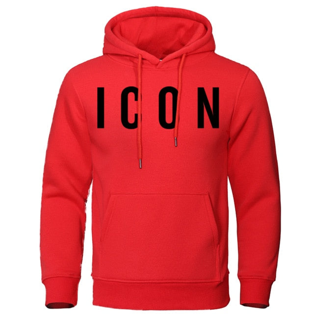 Icon Print Mens Hoodies 2019 Autumn Winter Sweatshirt Hot Sale Fashion Hoodie Casual hip hop Sweatshirt Autumn New Men Tracksuit