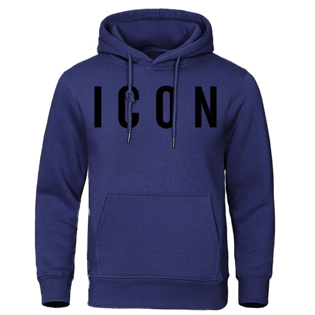 Icon Print Mens Hoodies 2019 Autumn Winter Sweatshirt Hot Sale Fashion Hoodie Casual hip hop Sweatshirt Autumn New Men Tracksuit