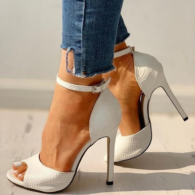 New shoes woman High Heels Pumps Sandals Fashion Summer Sexy Ladies Increased Stiletto Super Peep Toe shoes