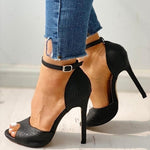 New shoes woman High Heels Pumps Sandals Fashion Summer Sexy Ladies Increased Stiletto Super Peep Toe shoes