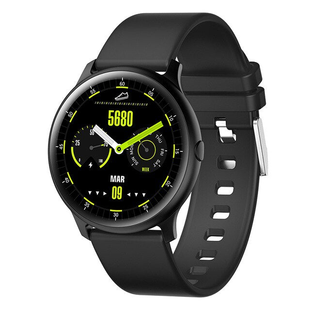 KW13 Smart Watches Men 260mAh 1.2 Inch AMOLED Android Watch Pedometer Instant Messages Women Sport Fitness Smartwatch For IOS