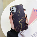 Moskado Marble Stone Texture Phone Case For iPhone 11 Pro Max X XR XS 7 8 6 6s Plus Colorful Soft IMD Silicone Back Cover Capa