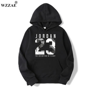 WZZAE 2019 Brand  New Fashion JORDA 23 Men Sportswear Print Men Hoodies Pullover Hip Hop Mens tracksuit Sweatshirts Clothing