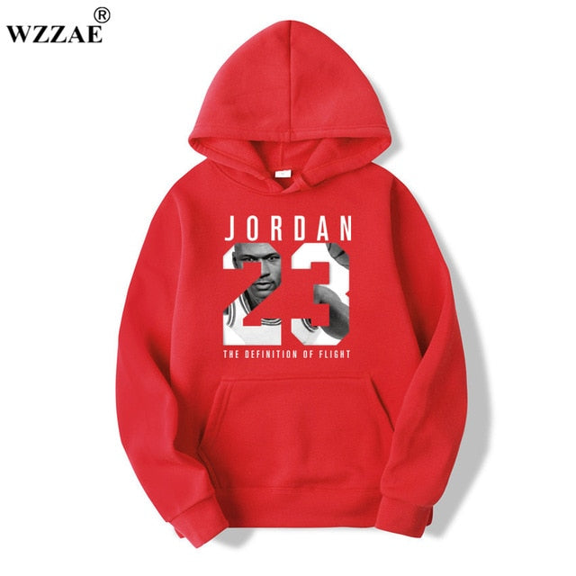 WZZAE 2019 Brand  New Fashion JORDA 23 Men Sportswear Print Men Hoodies Pullover Hip Hop Mens tracksuit Sweatshirts Clothing