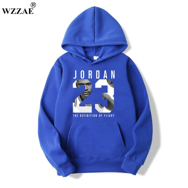 WZZAE 2019 Brand  New Fashion JORDA 23 Men Sportswear Print Men Hoodies Pullover Hip Hop Mens tracksuit Sweatshirts Clothing